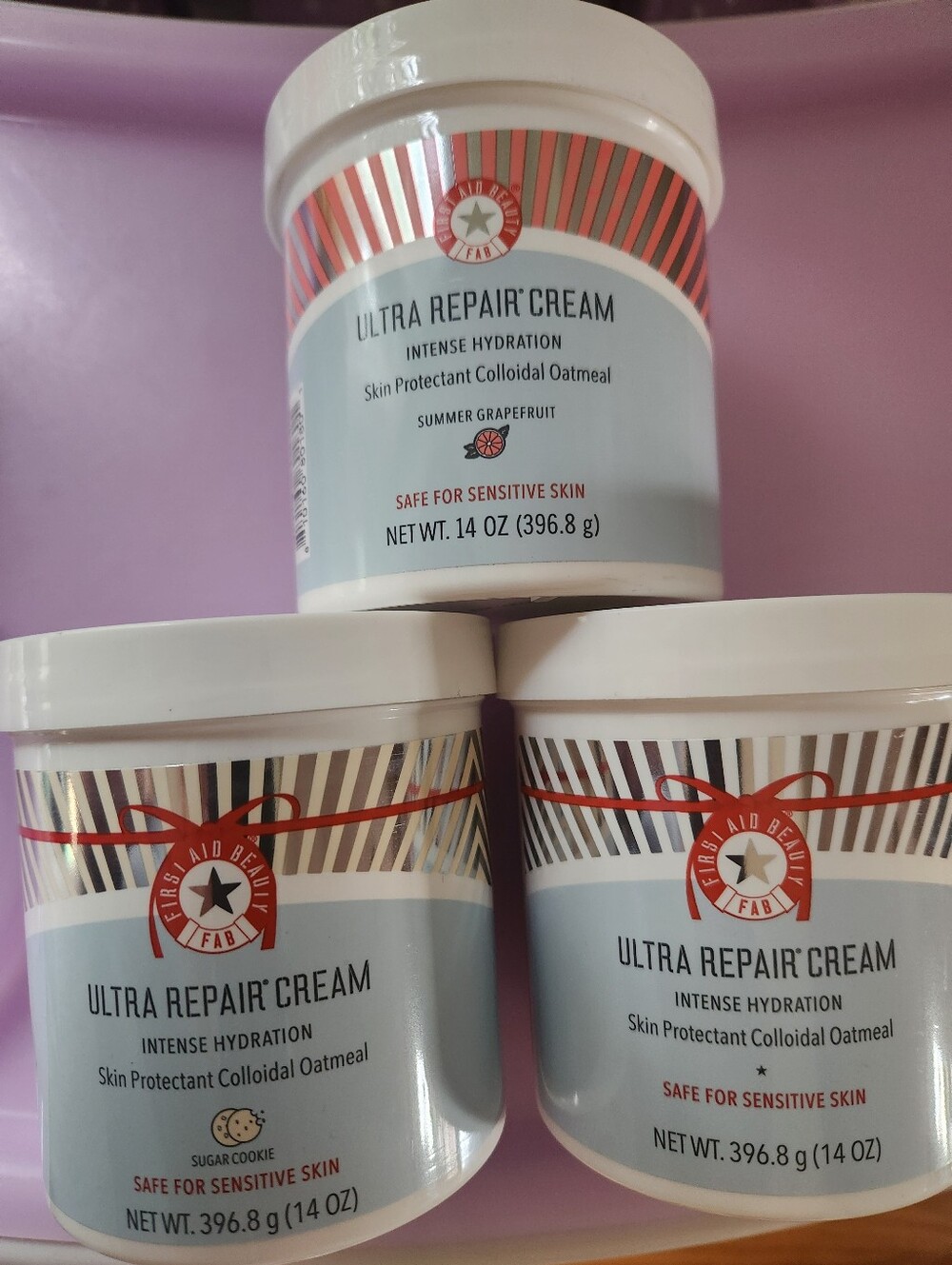 First Aid Beauty Ultra Repair Cream, JUMBO 14oz, VARIOUS SCENTS, NWT